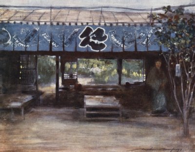 Het Theehuis van de Slanke Boom door Mortimer Ludington Menpes